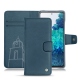 Custodia in pelle Samsung Galaxy S20 FE - Blu mediterran