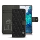 Custodia in pelle Samsung Galaxy S20 FE - Negre poudro - Couture
