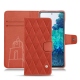 Custodia in pelle Samsung Galaxy S20 FE - Arange clouquié - Couture