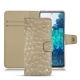 Custodia in pelle Samsung Galaxy S20 FE - Autruche desert