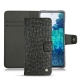 レザーケース Samsung Galaxy S20 FE - Autruche nero