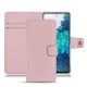 Samsung Galaxy S20 FE leather case - Rose PU