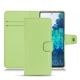 レザーケース Samsung Galaxy S20 FE - Vert olive PU