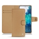 Capa em pele Samsung Galaxy S20 FE - Beige Veggie