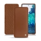 Custodia in pelle Samsung Galaxy S20 FE - Marron ( Nappa - Pantone 1615C ) 