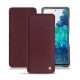 硬质真皮保护套 Samsung Galaxy S20 FE - Lie de vin ( Pantone 5115C ) 