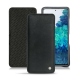 Samsung Galaxy S20 FE leather case - Dark vintage ( Roughtcut - Black#5256 ) 
