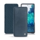 Capa em pele Samsung Galaxy S20 FE - Jean vintage ( Roughtcut - Pantone 285U  ) 