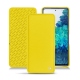 硬质真皮保护套 Samsung Galaxy S20 FE - Jaune fluo