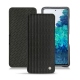 Samsung Galaxy S20 FE leather case - Abaca nero