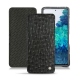 硬质真皮保护套 Samsung Galaxy S20 FE - Autruche nero