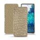 Custodia in pelle Samsung Galaxy S20 FE - Autruche desert