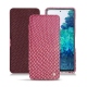 Custodia in pelle Samsung Galaxy S20 FE - Serpent ciclamino