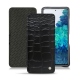 Custodia in pelle Samsung Galaxy S20 FE - Crocodile nero