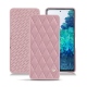 Samsung Galaxy S20 FE leather case - Rose - Couture ( Nappa - Pantone 2365C ) 