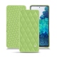 Custodia in pelle Samsung Galaxy S20 FE - Vert olive - Couture ( Nappa - Pantone 578U ) 