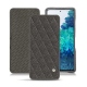 Custodia in pelle Samsung Galaxy S20 FE - Anthracite - Couture ( Pantone 424C ) 