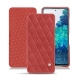 Capa em pele Samsung Galaxy S20 FE - Cerise vintage - Couture