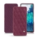 硬质真皮保护套 Samsung Galaxy S20 FE - Prune vintage - Couture