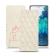 硬质真皮保护套 Samsung Galaxy S20 FE - Blanc escumo - Couture