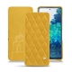 Capa em pele Samsung Galaxy S20 FE - Jaune soulèu - Couture