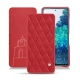 Custodia in pelle Samsung Galaxy S20 FE - Rouge troupelenc - Couture