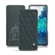 Custodia in pelle Samsung Galaxy S20 FE - Blu marino - Couture