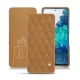 Capa em pele Samsung Galaxy S20 FE - Castan esparciate - Couture