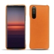 Lederschutzhülle Sony Xperia 5 II - Orange ( Nappa - Pantone 1495U ) 