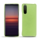 Sony Xperia 5 II leather cover - Vert olive ( Nappa - Pantone 578U ) 