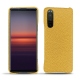 Sony Xperia 5 II leather cover - Mimosa ( Pantone 141C ) 