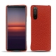 Capa em pele Sony Xperia 5 II - Papaye ( Pantone 180C ) 