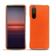 レザーケース Sony Xperia 5 II - Orange fluo