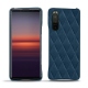 Custodia in pelle Sony Xperia 5 II - Blu mediterran - Couture