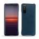 가죽 커버 Sony Xperia 5 II - Blu mediterran