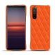 Custodia in pelle Sony Xperia 5 II - Orange fluo - Couture