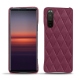 가죽 커버 Sony Xperia 5 II - Prune vintage - Couture