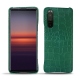 Lederschutzhülle Sony Xperia 5 II - Crocodile pino