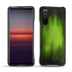 Capa em pele Sony Xperia 5 II - Vert Patine