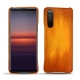 Custodia in pelle Sony Xperia 5 II - Orange Patine