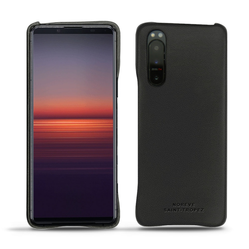 Capa em pele Sony Xperia 5 II - Noir PU