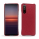 Lederschutzhülle Sony Xperia 5 II - Rouge passion