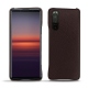 Sony Xperia 5 II leather cover - Marron envoûtant