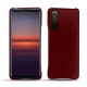 Lederschutzhülle Sony Xperia 5 II - Rouge Veggie