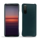 Capa em pele Sony Xperia 5 II - Bleu Veggie