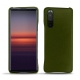 Lederschutzhülle Sony Xperia 5 II - Vert Veggie