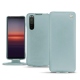 Housse cuir Sony Xperia 5 II - Bleu ciel ( Nappa - Pantone 277C ) 