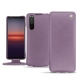 Housse cuir Sony Xperia 5 II - Lilas ( Nappa - Pantone 2645U ) 