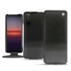 レザーケース Sony Xperia 5 II - Onyx ( Black ) 