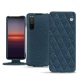 レザーケース Sony Xperia 5 II - Indigo - Couture ( Pantone 303U ) 